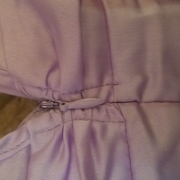 Missguided Lavendar Satin Cold Shoulder maxi dress size US 2 new with tags - Picture 7 of 8